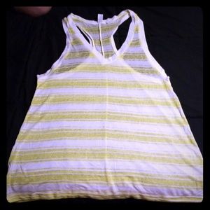 New Bright Yellow Sheer Tank